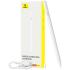 Baseus Smooth Writing 2 Series Dual Charging Stylus Active Wireless Version, (With USB-C cable and active pen tip) - White
